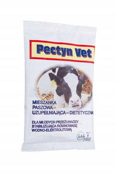 Mieszanka Paszowa dla Młodych Przeżuwaczy LAB-V Pectyn Vet - 100g