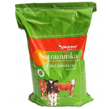 Mieszanka mineralno-witaminowa Nutraminka Cielak Jałówka Opas NON GMO 15KG