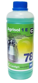 Preparat do ręcznego mycia konwi Agrisol 1 E 78, 1 kg, Can Agri