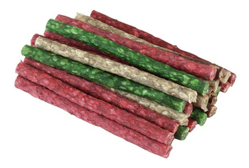 Paluszki do gryzienia dla psów, ze skóry wołowej, mieszane, 25 szt., Kerbl