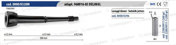 Guma strzykowa Alfa Laval 96001683 krótki kubek Z, 10 mm, 4szt., Spaggiari