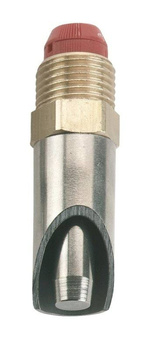 Poidło smoczkowe dla tuczników, mosiądz/stal, gruby trzpień, 1/2, 64 mm